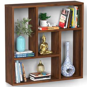 Estante de Pared de Madera de Ingeniería Javis de Calidad Premium, Estante Flotante Decorativo, Exhibidor Decorativo para el Hogar, Muebles para el Hogar - Product Image 2