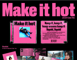 SHINEE MINHO Make it hot JEWEL CASE VER KPOP Musique Pop CD Impression Numérique Sacs en Carton Coréens Tous Âges Audio Portable Accessoires - Product Image 2