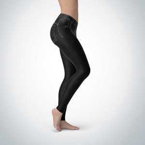 Leggings de yoga et de sport pour femmes, taille mi-haute, élastiques, extensibles, pour la gym, l'entraînement, le fitness et la course à pied, vêtements de sport USA - Product Image 1