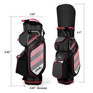 Bolsa de Golf Ligera con 14 Compartimentos, de Alta Capacidad, Impermeable, de Nailon, Unisex, para Palos de Golf, Resistente, para Viajes y Ocio - Product Image 4
