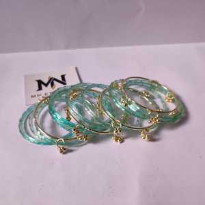 Premium Kashmiri Style Colorful Chudiyaan Set for Women Wedding Party Wear Designer <b>Bangles</b> Collection - Product Image 4