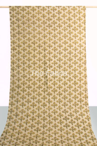 Ajrakh Hand Block Floral Printed Organic Cotton Fabric Lightweight Versatile for Boys' Dresses Home Decor Crafts <b>Car</b> Outdoor - Product Image 4