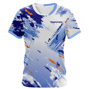 เสื้อที่สามารถระบายอากาศได้ดีผ้าเจอร์ซี่ที่มีคุณสมบัติการระเหิดตามสั่ง - Product Image 2