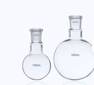 Fiole de chauffage de laboratoire pour liquides à haute température, exportateur d'Inde, prix de gros, fiole à ébullition - Product Image 2