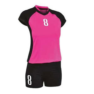 Ensembles d'uniformes de volley-ball 100 % polyester, personnalisables, séchage rapide, respirants, design tendance, produit phare, durable - Product Image 2