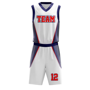 Nuevo Uniforme de Baloncesto con Logotipo a Color, 100% Poliéster, Transpirable, de Secado Rápido, Ropa Deportiva para Equipos, Disponible en Línea - Product Image 1