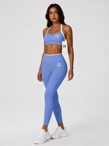 Nouvel Arrivage 2026 – Ensemble de Yoga Premium pour Femme Grande Taille, Respirant, Écologique, Taille Haute, Logo Personnalisable, 2 Pièces - Product Image 2
