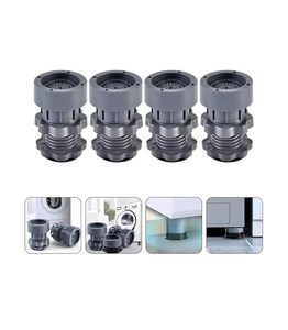 Base de machine à laver réglable en plastique, avec patins réglables, support fixe à roulettes, surélevée, antidérapante et antichoc - Product Image 5