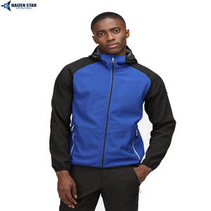 Veste softshell respirante, imperméable et écologique avec doublure polaire, col montant, poche avant, pour l'hiver et les activités de plein air - Product Image 4