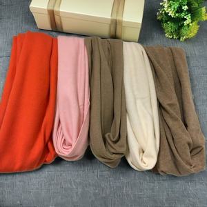 ผ้าพันคอถักแคชเมียร์แท้สำหรับผู้หญิง100% ผ้าคลุมไหล่ขนาดกลางสวมใส่สบายมากปรับสีและขนาดได้ตามต้องการ - Product Image 6