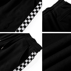 High Quality <b>Men's</b> <b>Elastic</b> <b>Waist</b> Mid Rise Straight Cut Casual Wears <b>Trousers</b> 100% Cotton Windproof Customizable <b>Trouser</b> - Product Image 4