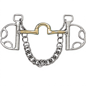 Bocados de Acero Inoxidable de Alta Calidad para Equitación, Bocados Españoles y Portugueses, Bocados de Corrección con Rodillo, Bocados de Perfil Bajo para Caballos, Tamaños Personalizados, Privados - Product Image 6