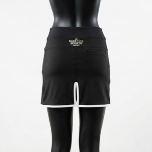 Nuevos Diseños: Minifalda Deportiva de Cintura Alta con Abertura Alta, Transpirable, de Spandex de Secado Rápido, con Pantalones Cortos Integrados - Product Image 2