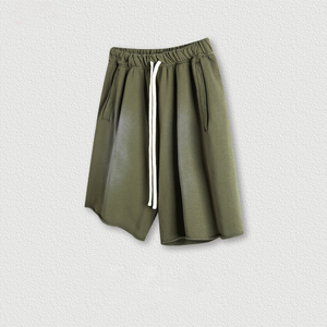 Men's Solid Color 100% <b>Polyester</b> <b>Shorts</b> Elastic Waist Casual Breathable Quick Dry Mid Rise with Pockets Customized Colors Gym - Product Image 3