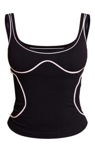 เสื้อกล้ามกีฬาผู้หญิงไซส์ใหญ่แบบรัดรูป แห้งเร็ว สำหรับออกกำลังกาย วิ่ง ฟิตเนส รับผลิตตามสั่งขายส่ง - Product Image 5