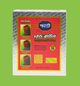SMART Polvo de Henna Herbal Rojo Marrón para Cabello y Barba, Color Natural para Hombres y Mujeres, 100% Halal, Fabricante OEM - Product Image 4