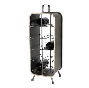 Étagères murales flottantes en bois durable pour bouteilles de vin, supports décoratifs pour bouteilles de vin, porte-bouteilles en bois à fixer au mur - Product Image 3