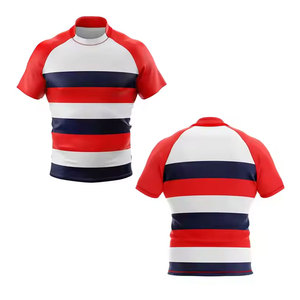 Uniformes Deportivos Personalizados al por Mayor, Camiseta de Rugby para Hombre, Kits de Rugby y Fútbol OEM con Logotipo Impreso por Sublimación de Alta Calidad - Product Image 6