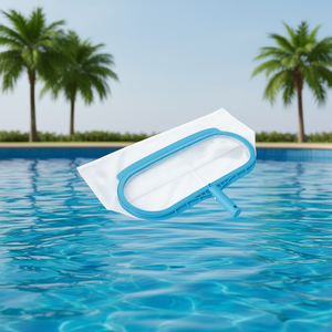 Filet de ramassage de feuilles rouge de 29,8 mm avec poignée, outil et accessoire de nettoyage de piscine - RECOGE HOJAS C/BOLSA PARA MANGO - 29,8MM - Product Image 3