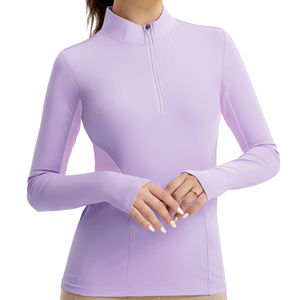 Camiseta Interior de Alto Rendimiento para Equitación, Transpirable, de Secado Rápido, Elástica y Cómoda para Mujer - Product Image 1