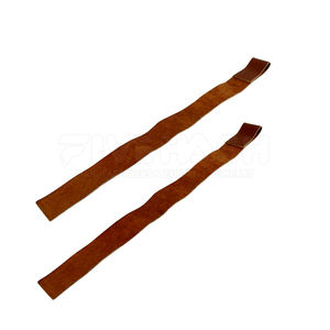 Sangles de musculation en cuir les plus vendues, sangles de musculation en cuir durables, sangles à forte adhérence pour l'entraînement en salle de sport - Product Image 3