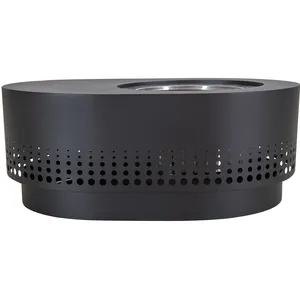 Elegante Brasero de Acero Inoxidable Hecho a Mano, Brasero Decorativo Artístico para Patio, Barbacoa, Exterior - Product Image 5