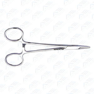 Soporte de aguja de acero inoxidable para uso médico veterinario quirúrgico Instrumentos quirúrgicos de acero inoxidable Soporte de aguja Halsey - Product Image 3