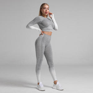 Conjuntos Deportivos para Mujer de 2 Piezas, Sujetadores Deportivos Impact Sport y Pantalones de Yoga de Cintura Alta, Conjuntos de 2 Piezas para Mujer, Sujetador Deportivo y Pantalones de Yoga - Product Image 2