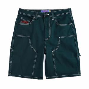 Nouveauté été : Shorts en jean stretch décontractés pour homme – Bleu et noir - Product Image 1