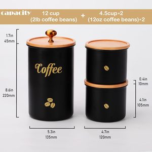 Private Branding Premium Metal With Wooden Lid <b>Kitchen</b> <b>Storage</b> Jar For Home And Commercial <b>Kitchen</b> <b>Storage</b> Needs - Product Image 2