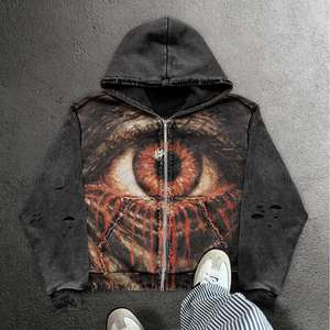 Sudadera con Capucha de Diseño Color Block, Moda Urbana Contemporánea, Patrón Único, Tela Suave y Cómoda, Atractivo Moderno y a la Moda - Product Image 4