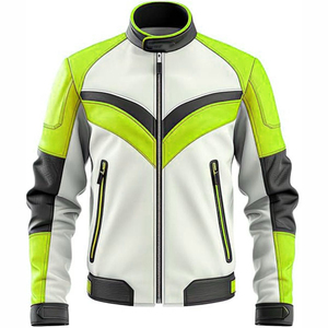 Custom Genuine <b>Leather</b> <b>Jackets</b> <b>Men</b> Womens Unisex Windproof Eco-Friendly Streetwear Direct Factory Bulk - Product Image 3