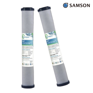 Cartucho de Filtro de Cloro para Reducción de Cistos, Filtro de Agua de 2.5 Pulgadas, Rendimiento Confiable - Product Image 1