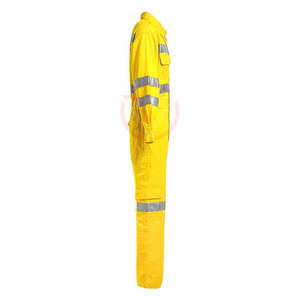 Combinaison de travail 100% coton FR, réfléchissante, antistatique, avec fermeture éclair, pour l'hiver et l'été - Product Image 6