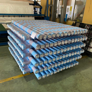 Bâche en PE bleue durable, écologique, résistante au vent, imperméable, résistante aux UV, résistante aux déchirures, de poids moyen, tissée, pour l'agriculture - Product Image 6