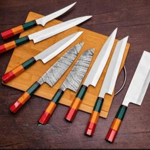 Juego de Cuchillos de Cocina Estilo Chef para Preparación Diaria de Comidas con Hojas Versátiles y Fácil Manejo para Cocina Casera, Venta al Por Mayor - Product Image 6