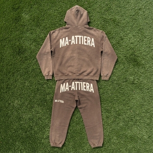 Conjunto de Sudadera con Capucha Extra Grande y Pantalones Anchos de Felpa para Mujer, Ropa Deportiva de Algodón, Estilo Urbano, OEM ODM - Product Image 5