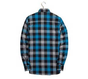 Camisa de Hombre de Manga Corta, Cuello Alto, Casual, Tejida, 100% Algodón, Transpirable, Corte Regular, Roja, Negra, Gris - Product Image 2