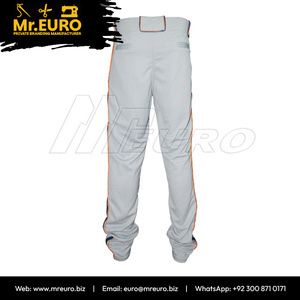 Pantalon de sport unisexe gris en polyester, imprimé par sublimation, respirant, coupe ajustée, braguette zippée, couleur unie, antibactérien, toutes saisons, personnalisable - Product Image 5