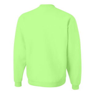 เสื้อสเวตเชิ้ตคอกลมผ้าฝ้ายสีเขียวเข้มสำหรับผู้ชาย ทรงปกติ แขนยาว สีพื้น สวมใส่สบายๆ ในฤดูใบไม้ร่วง - Product Image 3