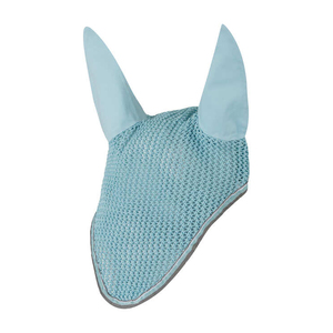 Voile anti-mouches pour chevaux avec bonnet d'oreille insonorisé, conception de logo personnalisé, vêtements de sport pour l'équitation, service OEM ODM, polyester, pour chevaux de course - Product Image 1