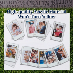 กรอบรูปแม่เหล็กอะคริลิกสองด้านสำหรับติดตู้เย็น สำหรับ Instax Mini - Product Image 3