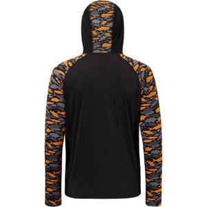 เสื้อฮู้ดดี้สำหรับตกปลาและล่าสัตว์คุณภาพสูง ผ้าฟลีซหนานุ่มสำหรับฤดูหนาว  พร้อมโลโก้สั่งทำพิเศษสำหรับผู้ชาย มีปกคลุมคอ - Product Image 2