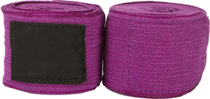 Bandages de boxe et de kickboxing personnalisés avec logo – Protège-mains respirants et antidérapants en coton élastique - Product Image 2