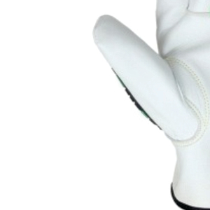 Custom Logo Cowhide Goat Leather <b>Driver</b> <b>Gloves</b> Safety Cuff TPR Impact Protection Breathable Comfortable High Quality Impact - Product Image 2