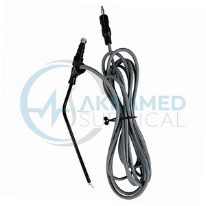 Tubo de Succión Frazier ENT con Certificación CE, con Punta Monopolar y Cable, Instrumento Quirúrgico Reutilizable de Acero Inoxidable - Product Image 2