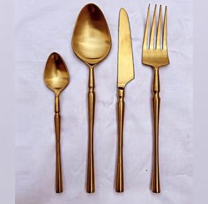 <b>Hot</b> Selling Flatware Set Swirled Resin Handle Home decor <b>18</b>/8 Stainless Steel Cutlery Set Kitchenware Dinnerware Accessories - Product Image 4