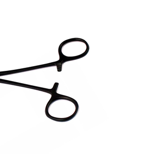 Mosquito Hemostat Forceps Straight Stainless-Steel Manual Black Color 5" Surgical Instruments CE Certified - Product Image 3