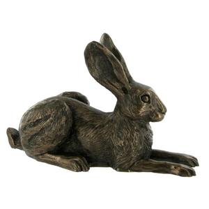 Factory Price Handmade Bronze Female Rabbit Sculpture Metal Crafts Decorative Sitting Hare Bunnies Statue Easter Decoration - Product Image 5