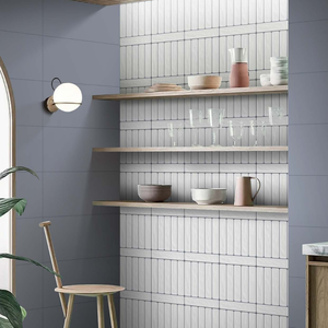 Carreaux muraux émaillés sculptés de qualité commerciale 300x300mm, texture porcelaine de luxe pour projets immobiliers et halls d'appartements - Product Image 1